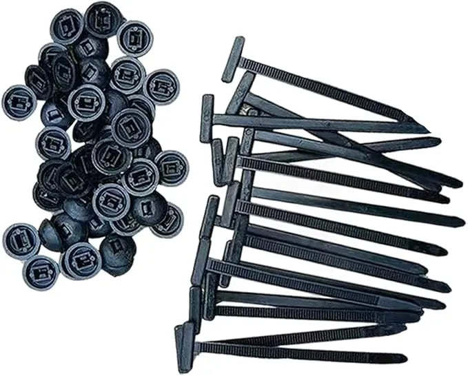 Heavy-Duty Nylon Universal Cable Tie Buckles