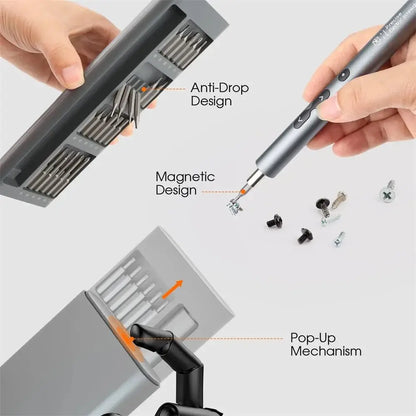 Raydexlights Multimeter RAYSDEX Precision Electric Screwdriver - High-Quality