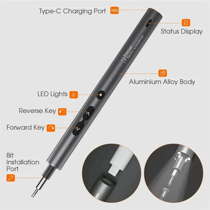 Raydexlights Multimeter RAYSDEX Precision Electric Screwdriver - High-Quality